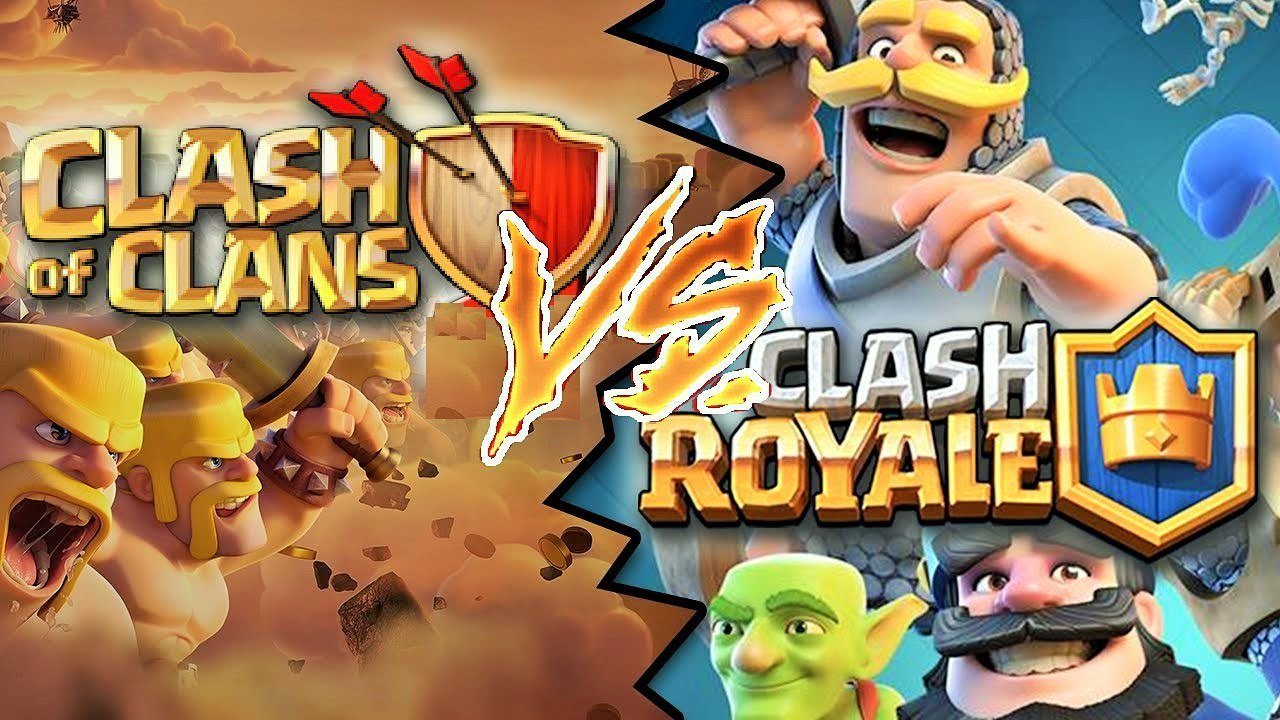 Clash of Clans vs Clash Royale 2