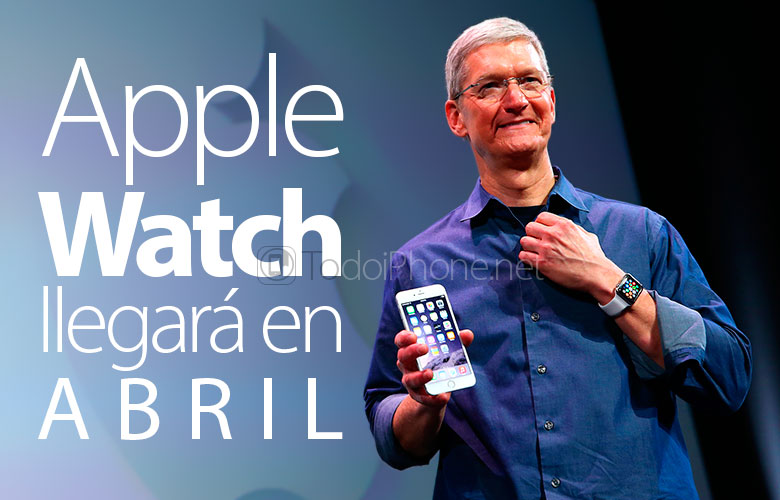 Dia Apple Watch akan tiba April berikutnya 2