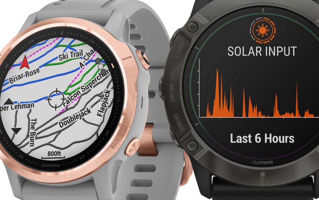 Garmin Fenix ​​6: jam tangan pintar dengan solar charge 1