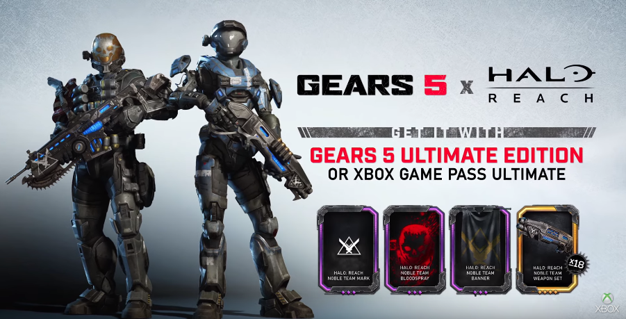 Gears 5 Halo: Reach Character Pack Revealed