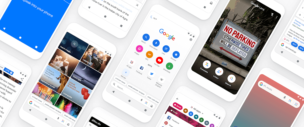 Google Go, versi ringan Google untuk koneksi seluler dan lambat dengan sedikit ruang