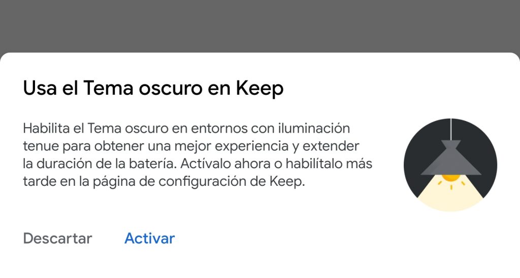 Google Keep diperbarui dengan mengaktifkan mode gelap untuk semua pengguna Android 2