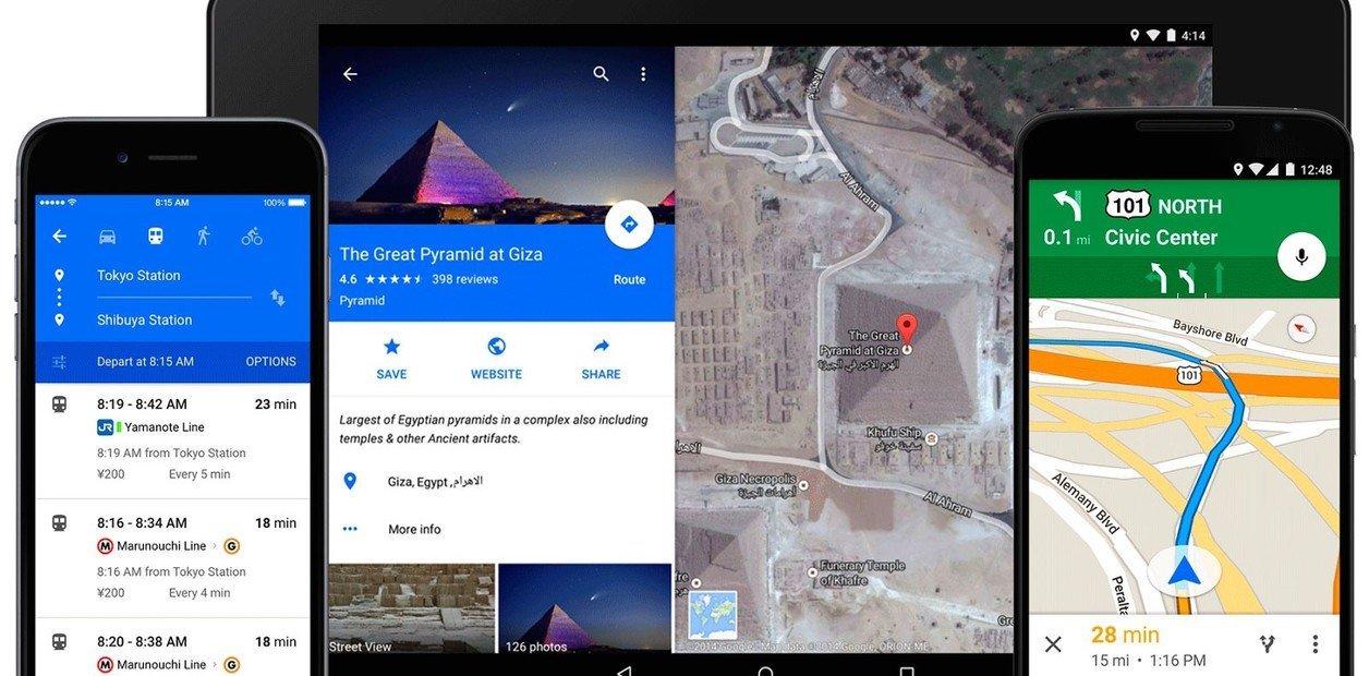 Google Maps diperbarui, menampilkan lebih banyak informasi 2