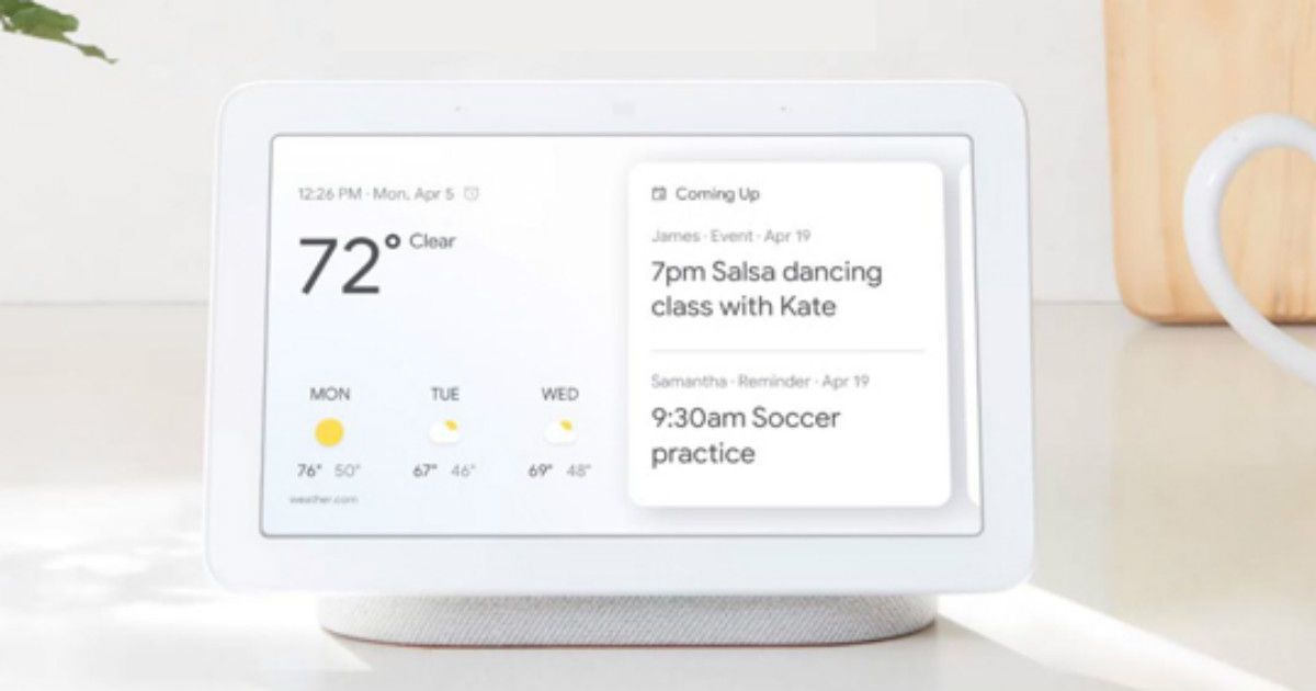 Google Nest Hub with 7-inch touchscreen launched in India for Rs 9,999