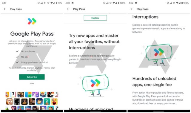 Google ја тестира апликацијата Play Pass и услугата за претплата на игри 1