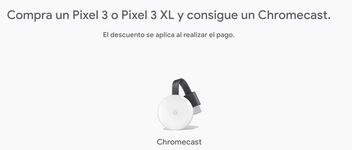 Hadiah Chromecast saat Anda membeli Google Pixel 3