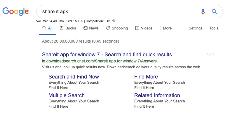 Halaman Pencarian Google Terlihat Berbeda di PC atau Mac? Anda Mungkin Telah Mengunduh AdWare 1