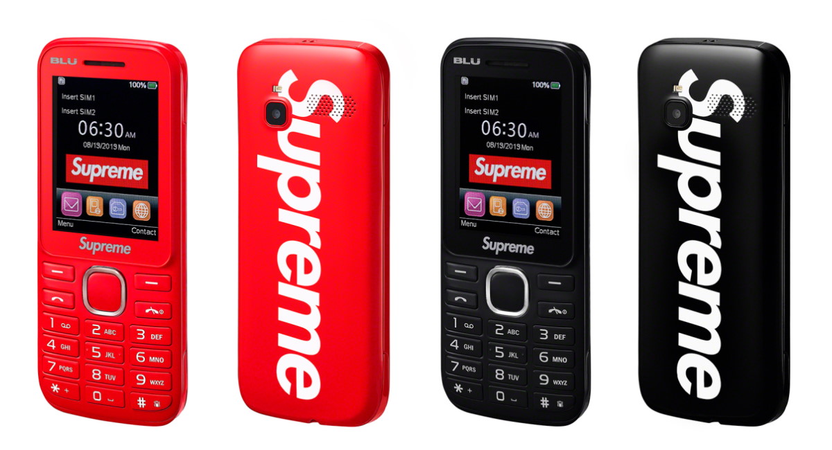 Here Come The Supreme BLU Burner Phone: Dibuat Untuk Hyperbeasts Di Sana
