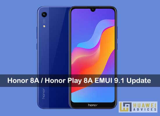 Honor 8A (aka Honor Play 8A) EMUI 9.1 Pembaruan tersedia untuk diunduh | EMUI 9.1.0.234