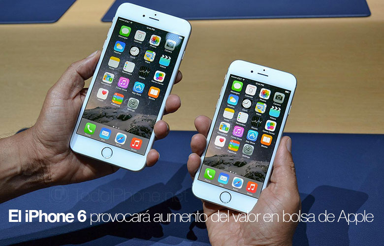 IPhone 6 akan menyebabkan peningkatan besar dalam nilai saham Apple 2