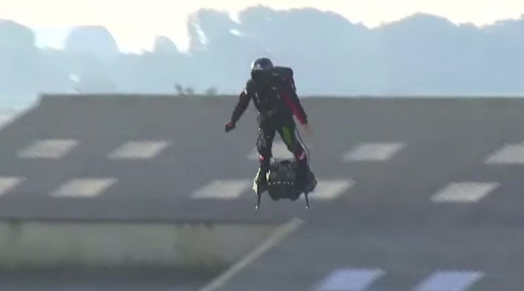 Franky Zapata crosses English Channel, hoverboard, Franky Zapata, Flyboard Air hoverboard, Flyboard Air