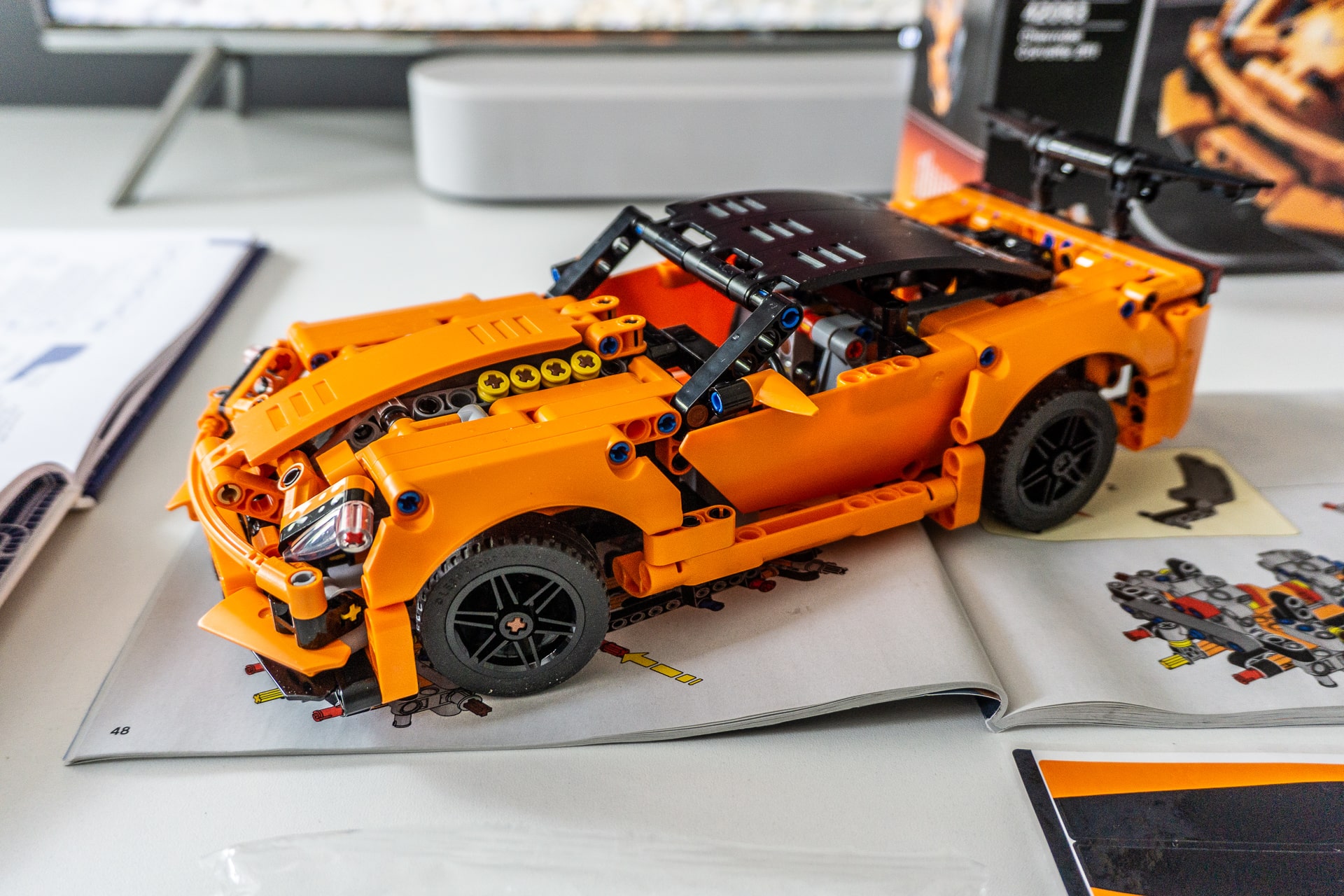 Kami bermain tanpa listrik: LEGO Chevrolet Corvette ZR1 ...