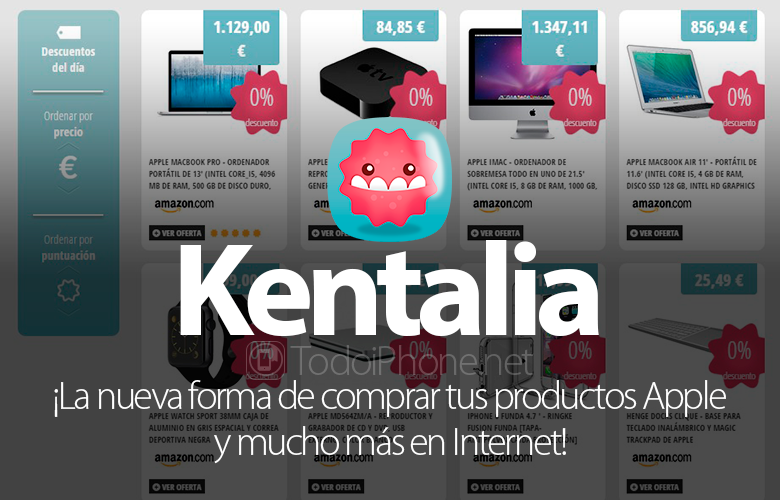 Kentalia: một cách mới để mua sản phẩm của bạn Apple và nhiều hơn nữa trên internet! 2