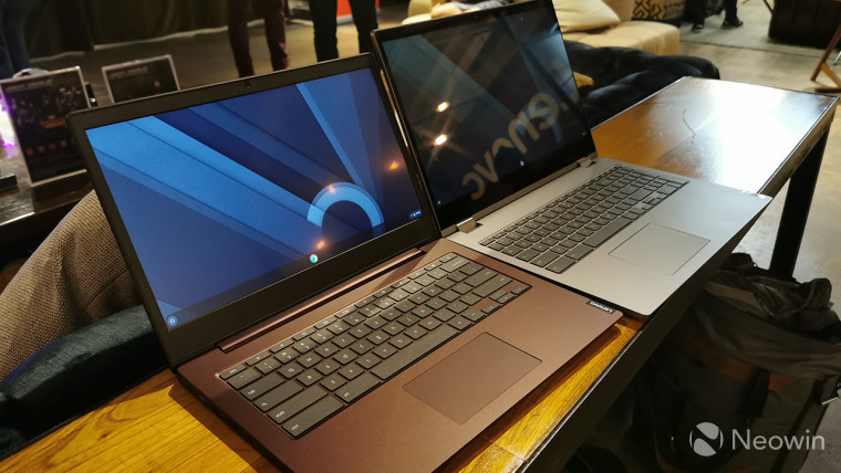 Lenovo mengumumkan Chromebook dan tablet Android baru