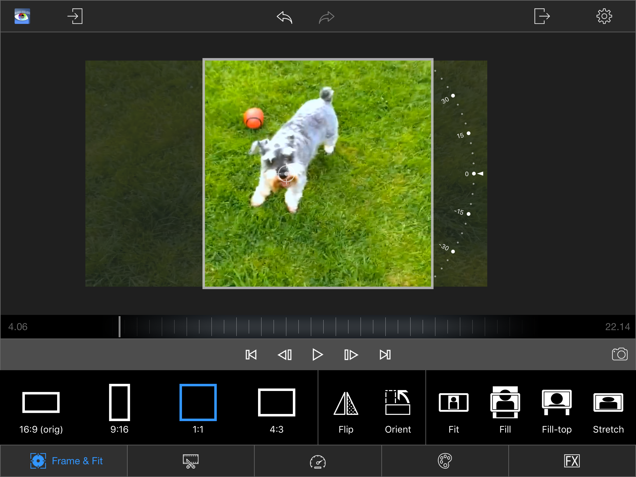LumaFX - ulasan aplikasi efek video yang tak terbatas
