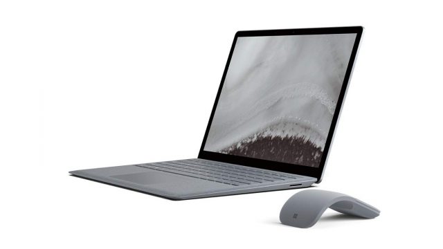 2. permukaan laptop
