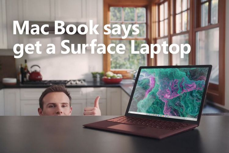 Microsoft Menyewa Orang Yang Bernama ‘Mac Book’ untuk Mengiklankan Laptop Surface 2