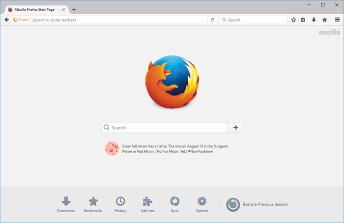 Chrome chuyển sang trình duyệt Firefox chính