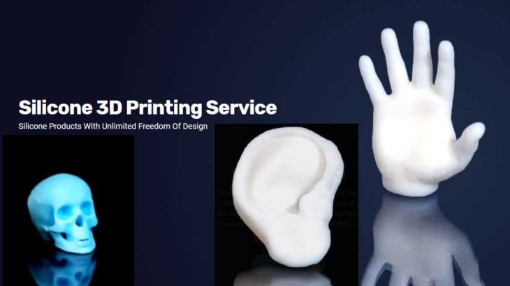 impresión 3D silicona