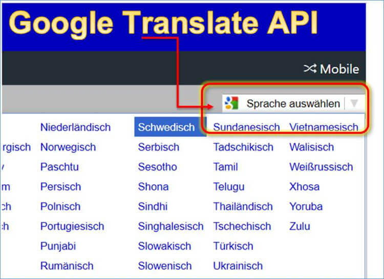 Penerjemah Situs Web Google