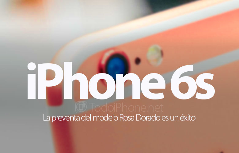 Pra-penjualan iPhone 6s Rosa Dorado sukses 2