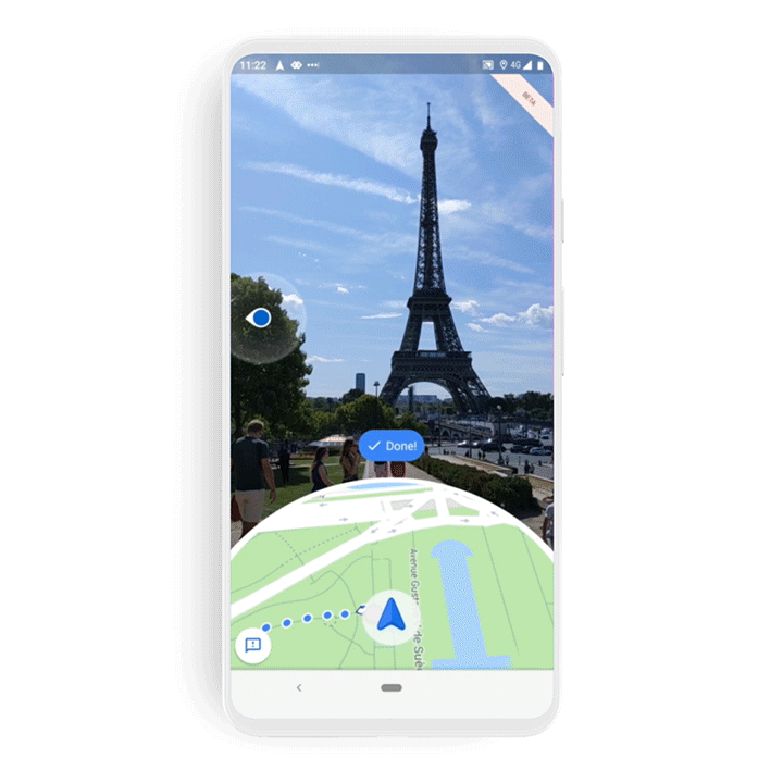 Google Maps menambahkan peningkatan pada perjalanan: reservasi penerbangan atau instruksi dengan augmented reality 2