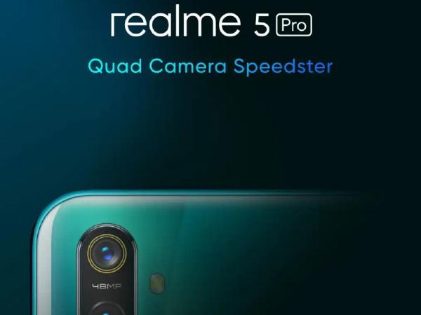 Realme 5 Pro dengan Snapdragon SoC, cam 48-megapiksel dikonfirmasi