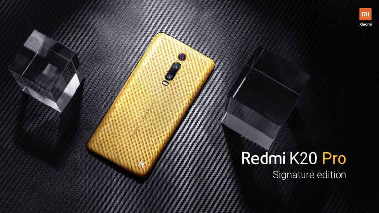 Redmi K20 Pro, resmi Edisi Signature di emas murni lebih dari 6000 € 2