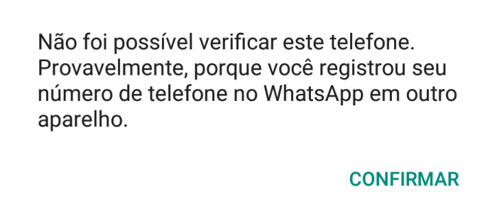 WhatsApp sendiri mengirimkan pesan bahwa aplikasi telah dikloning