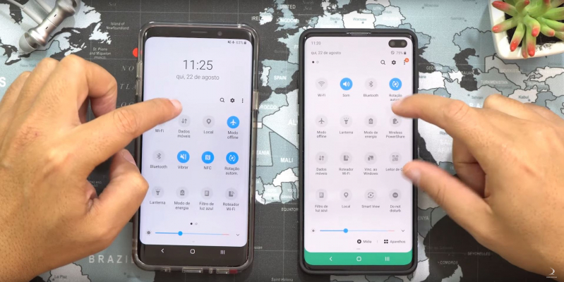 Samsung: Video menampilkan Android 10 dan One UI 2.0 di Internet Galaxy S10 +