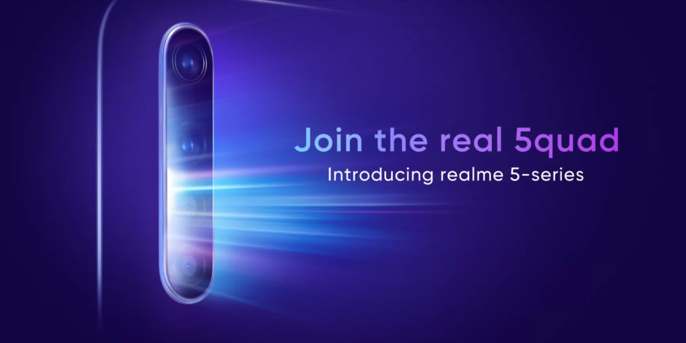 Spesifikasi Realme 5 Pro Camera terungkap; Untuk dikirim bersama Snapdragon 710