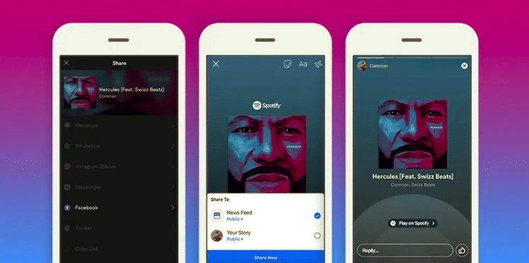 Spotify Now Memungkinkan Anda Menambahkan Pratinjau Musik 15 Detik ke Facebook Cerita