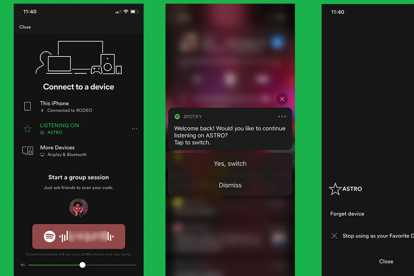 Spotify akan menguji fungsionalitas baru untuk mengirim musik dari ponsel ke speaker terdekat