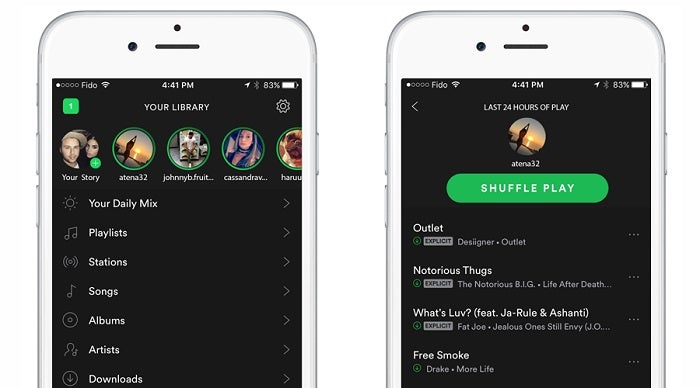 Spotify bersiap untuk meluncurkan "Cerita" nya segera 1