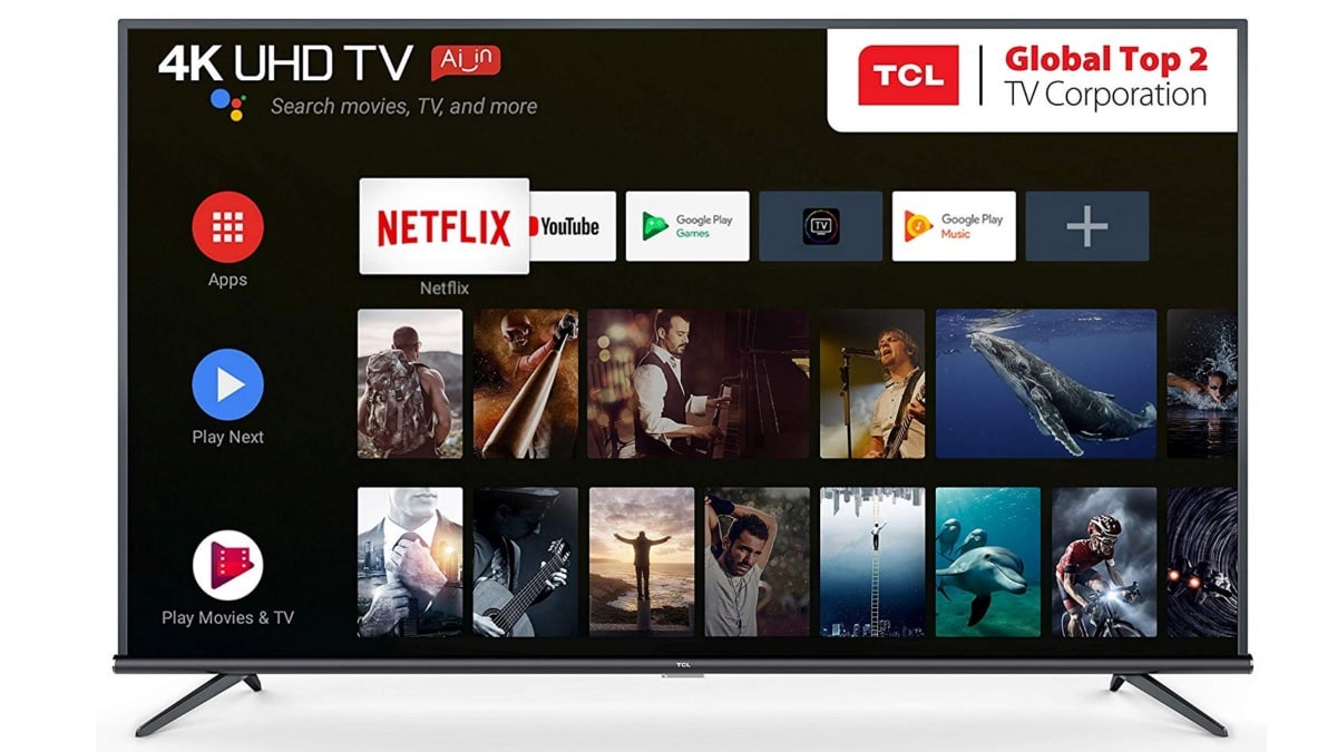 TCL P8, P8S, P8E Series Smart AI Android TVs Launched in India With 4K Display, AI Fairfield Technology