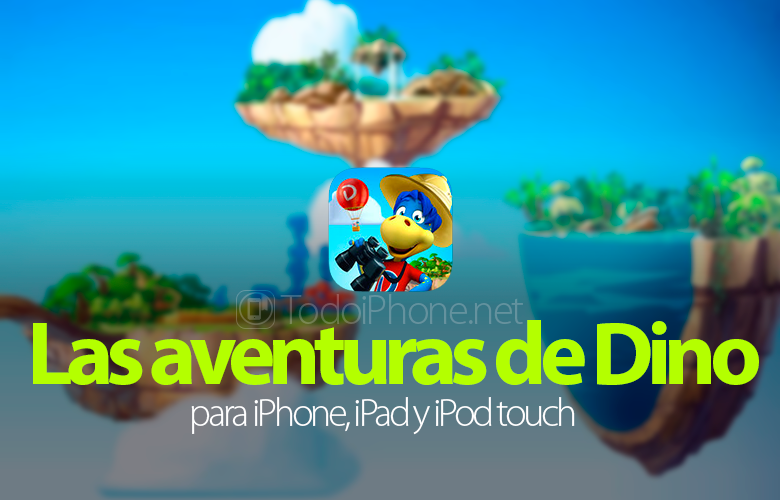 The Adventures of Dino, oleh DANONE, untuk iPhone dan iPad 2