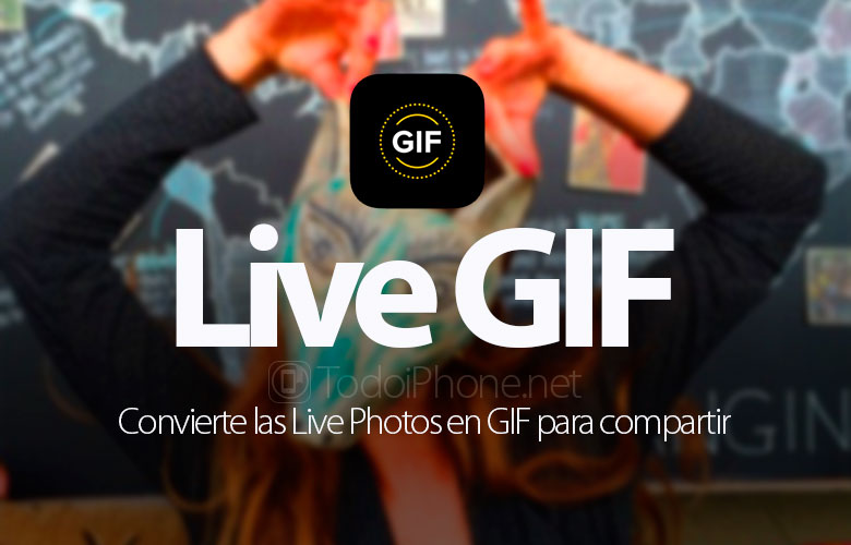 Измените Живые фотографии на GIF с Live GIF 2