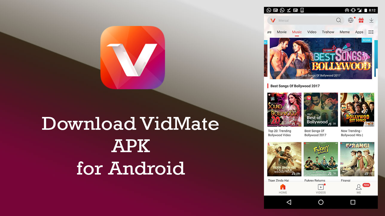 Unduh VidMate 4.2008 APK untuk Android | Versi terbaru