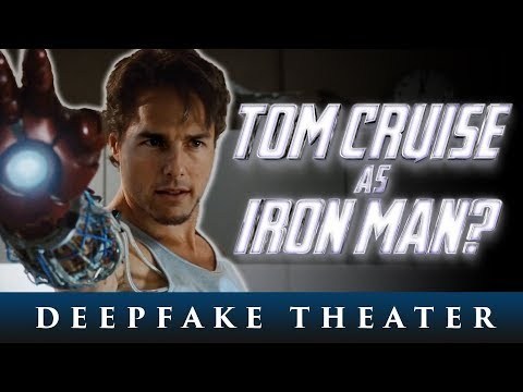 Video Confincing Iron Man Deepfake Menggantikan Robert Downey Jr dengan Tom Cruise