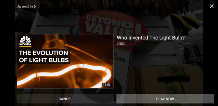 YouTube meluncurkan layar 'Up next' yang baru dan sederhana