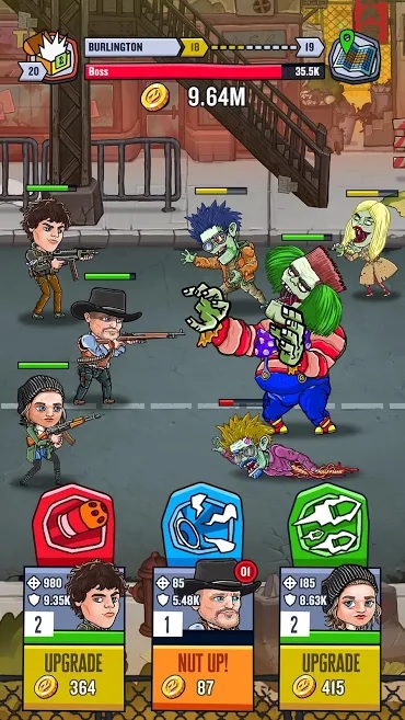 Zombieland: Double Tapper membuat zombie mati terbunuh di ponsel Anda 2