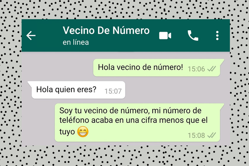 "Halo nomor tetangga": ini adalah cara berbicara dengan orang asing di WhatsApp