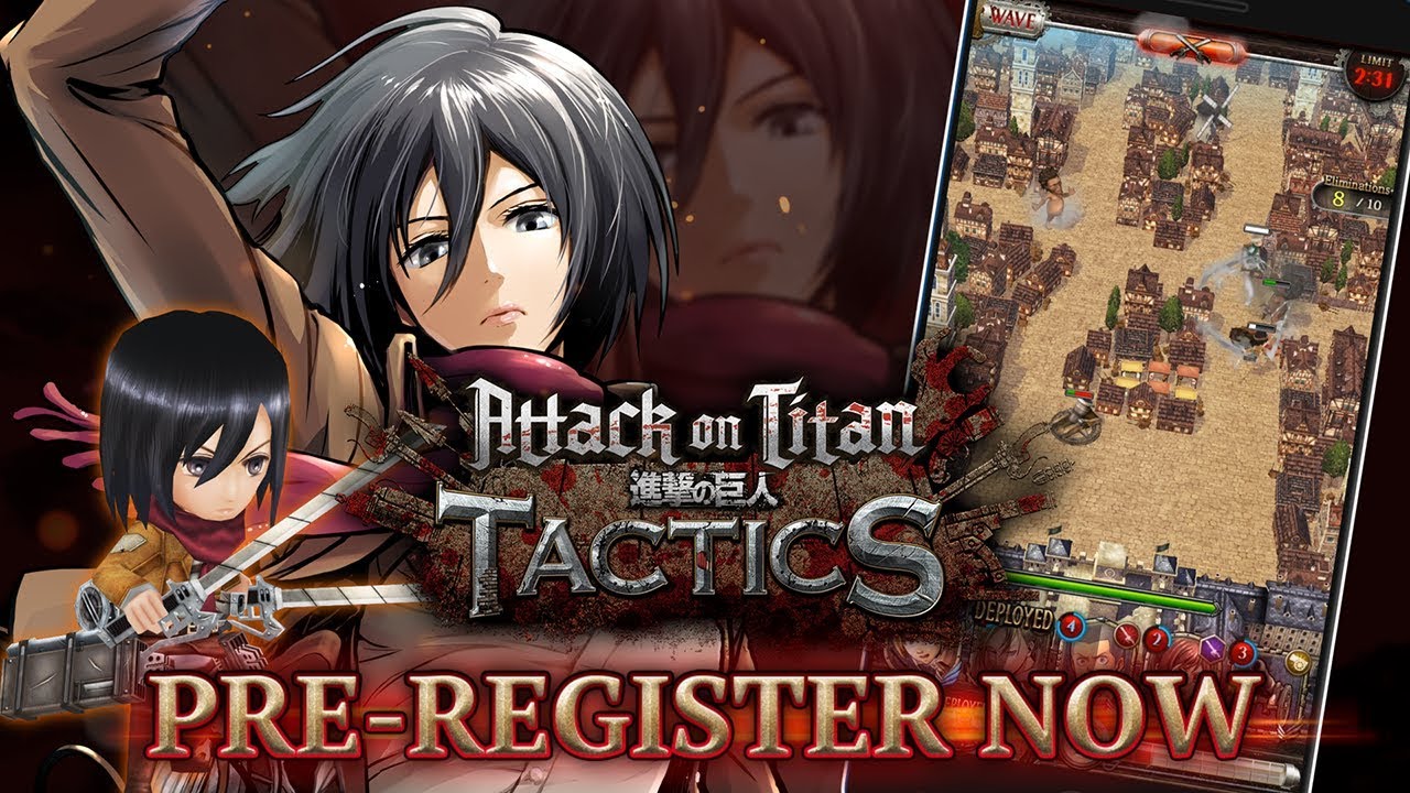 ‘Attack on Titan TACTICS’ Mendapat Trailer Baru dan Pra-Registrasi Dibuka di Google Play