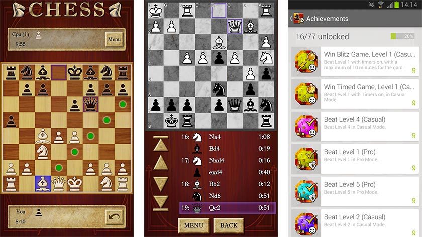 trò chơi cờ vua miễn phí tốt nhất dành cho Android mà không cần mua trong ứng dụng "width =" 840 "height =" 473