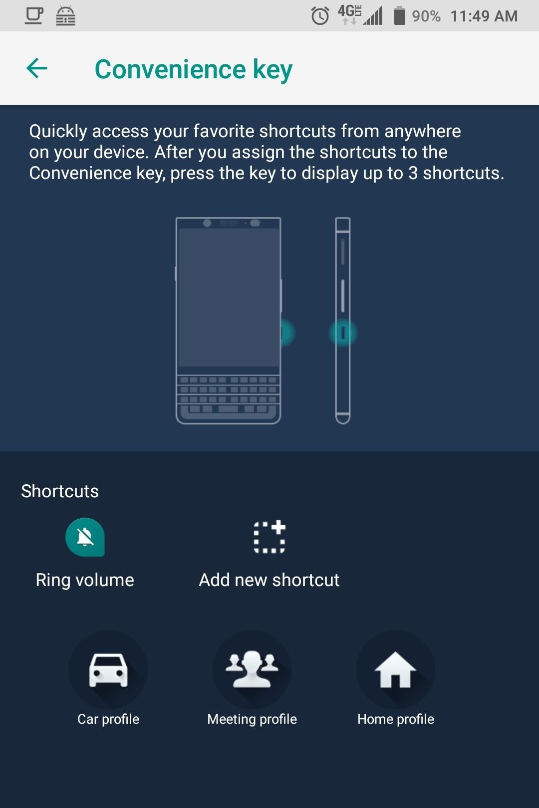Buat BlackBerry KEY2's Launch Key Meluncurkan Aplikasi Berbeda Berdasarkan Lokasi Anda