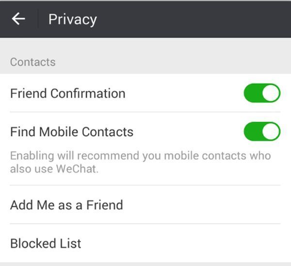Cara Memblokir atau Menghapus Teman di WeChat 1