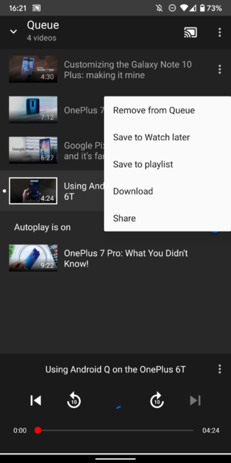 Cara mengontrol sepenuhnya YouTube di TV Anda dari ponsel Anda, dengan pencarian suara dan manajemen antrian 12