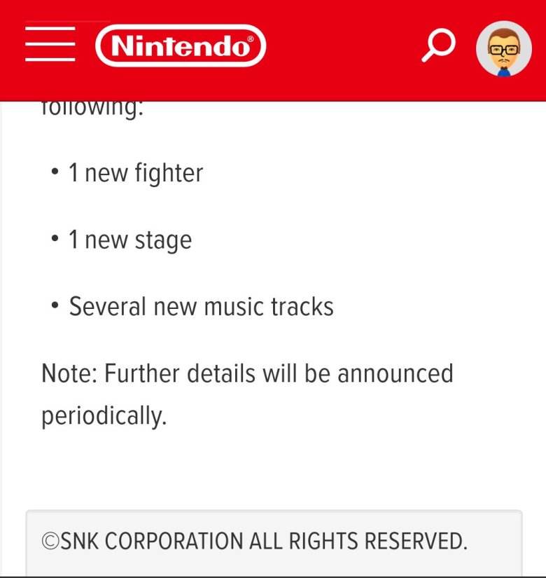 Sepertinya DLC berikutnya untuk Super Smash Bros Ultimate akan menyertakan karakter SNK 1