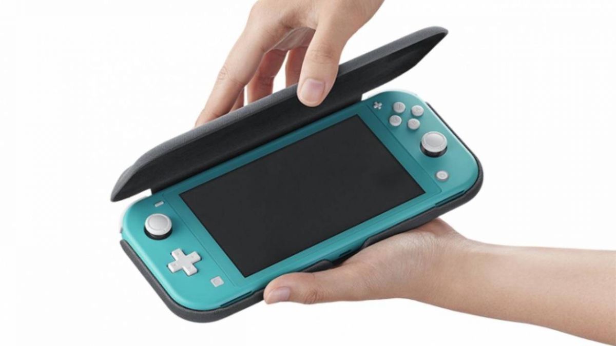Lindungi Nintendo Switch Ringan dengan case Flip Cover resmi