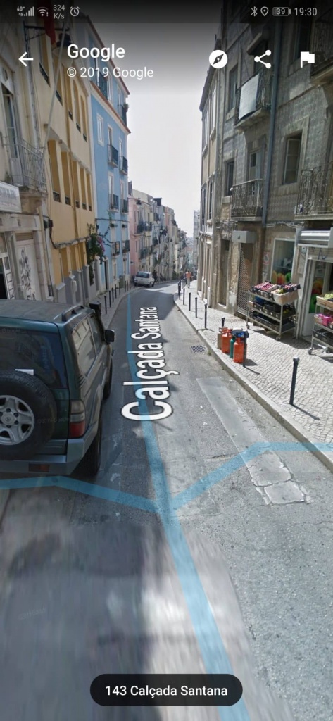 Google Maps Street View melihat smartphone Android